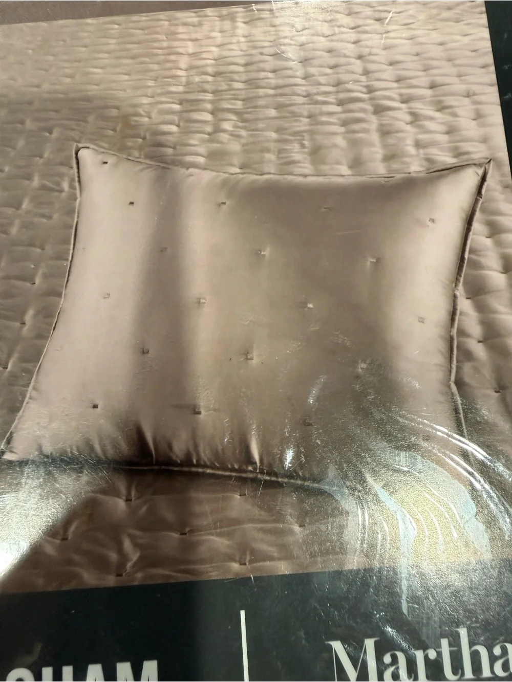 Martha Stewart Pillow Sham in Dusty Rose Mauve